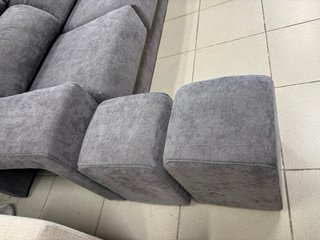 Sofá 3 plazas con chaise longue y arcón