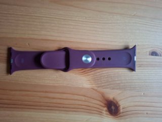 Correa Apple Watch Original color Berenjena