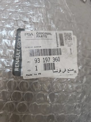 Paragolpes Trasero central Renault Nissan Opel