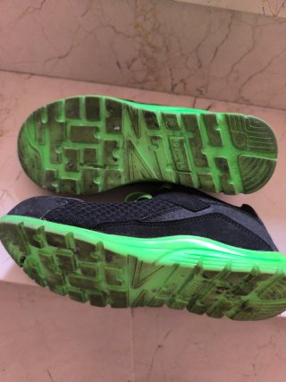 Zapatillas Sparco Negras y Verdes
