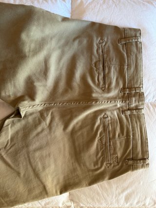 Pantalón chino hombre beige
