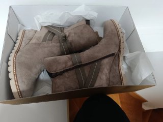 Botines Viguera Beige/Marrón Talla 39