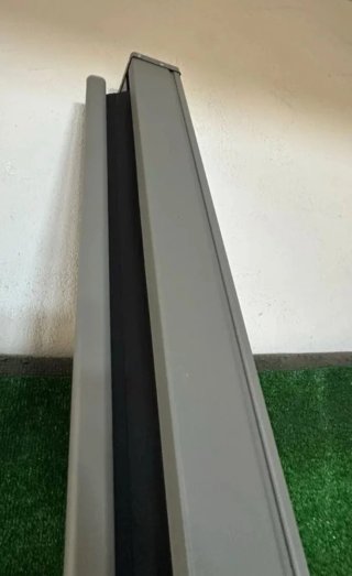 VOUNOT® Toldo Lateral Retráctil, 140x300, Negro