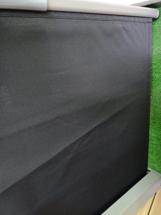 VOUNOT® Toldo Lateral Retráctil, 140x300, Negro