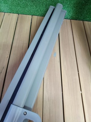 VOUNOT® Toldo Lateral Retráctil, 140x300, Negro