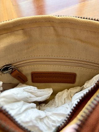 Bolso Piel Salvador Bachiller Marrón Nuevo