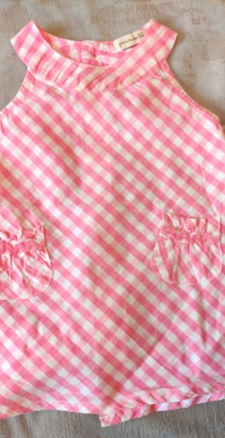 Lote 4 vestidos verano 6 meses