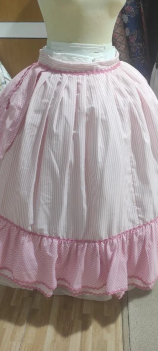 Enagua Fallera Baile Rosa