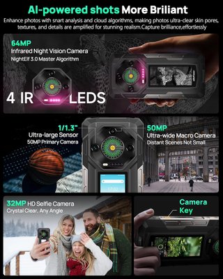 Ulefone Armor 33 Pro 5G 32GB/512GB Doble Pantalla