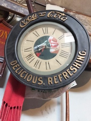 Reloj Coca-Cola Negro y Dorado