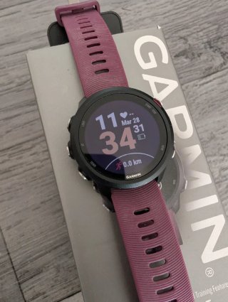 Google Pixel Watch 4 y Garmin Forerunner 245
