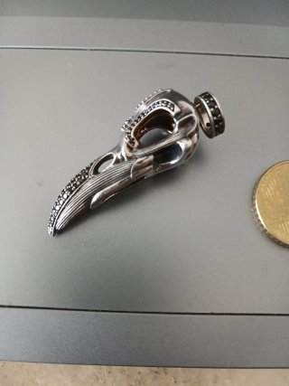 Colgante Thomas Sabo Plata y Negro