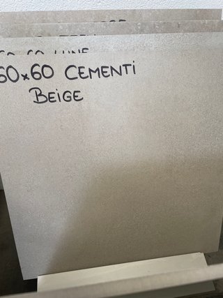Azulejo 60x60 Cementi Beige