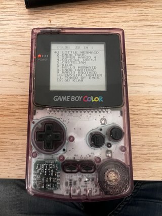 Nintendo Game Boy Color más juegos