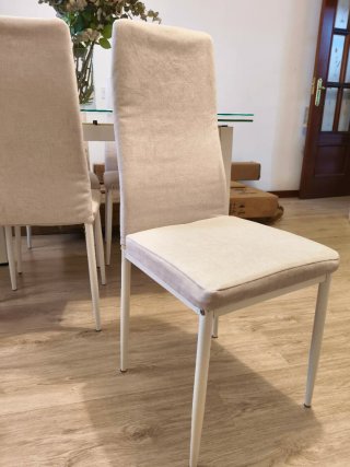 Mesa comedor extensible + 5 sillas