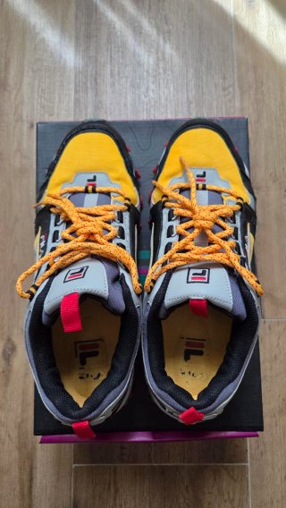 Zapatillas Fila Oakmont TR Gris/Amarillo