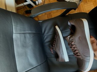 Sapatos Lacoste Castanhos