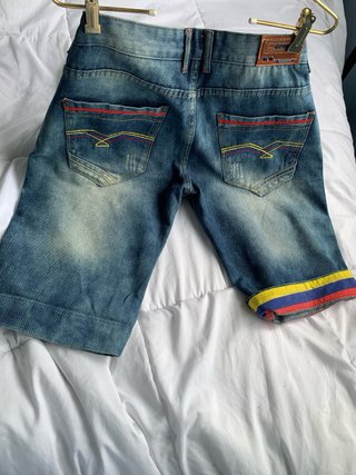 Shorts DPM Jeans Desgastados Talla XL