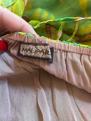 Vestito lungo Malìparmi fantasia boho taglia 42