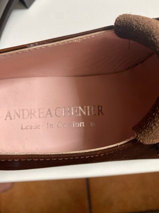Zapatos Andrea Chenier Talla 37 Marrón