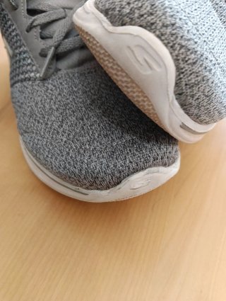 Zapatillas Skechers Mujer Talla 38 Gris