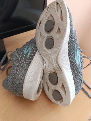 Zapatillas Skechers Mujer Talla 38 Gris