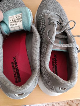 Zapatillas Skechers Mujer Talla 38 Gris