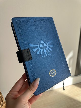 Cuaderno Zelda Azul Trifuerza (Nintendo)