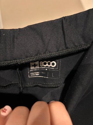 Pantalón deportivo +8000 negro