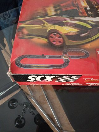 Scalextric, running series y curva superdeslizante