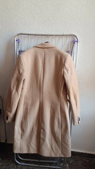 Abrigo Zara Beige