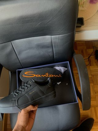 Sapatos Santoni pretos