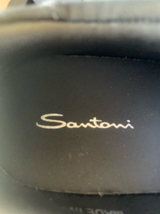 Sapatos Santoni pretos