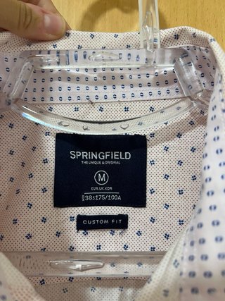 Camisa Springfield puntos Talla M