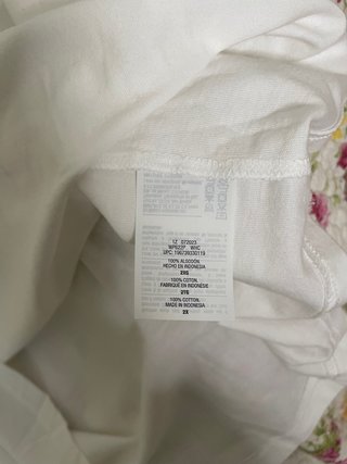 Camiseta Algodón Escote V Talla XXL