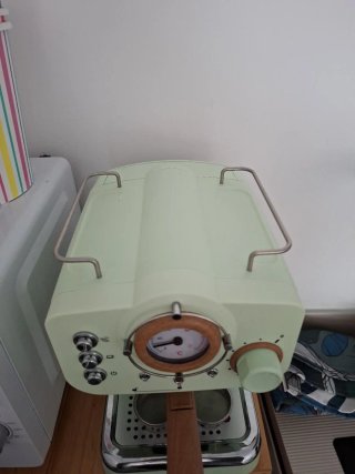 Cafetera Express CREATE Thera Retro Verde Menta