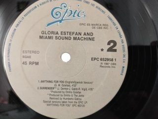 Vinilo Gloria Estefan 1 2 3 Maxi Single 1988