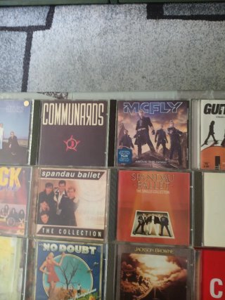 Lote 20 CDs Bob Dylan; Bon Jovi; No Doubt: CCCP...