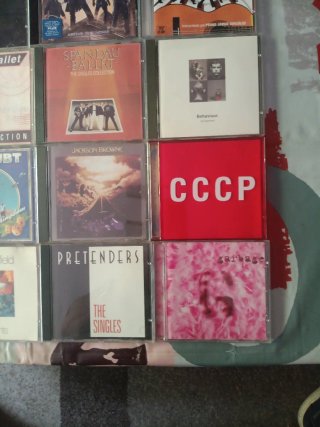 Lote 20 CDs Bob Dylan; Bon Jovi; No Doubt: CCCP...