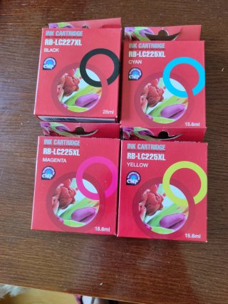 Pack 4 Cartuchos Compatibles Brother LC227XL LC225