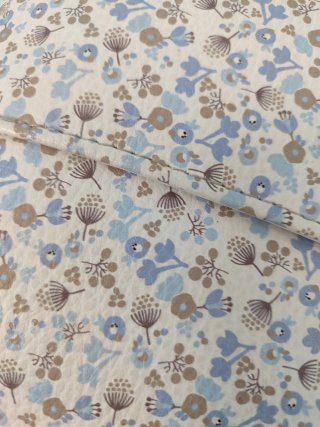 Cambiador portátil estampado floral
