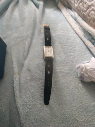 Reloj Carter Clásico Correa Negra y Plata