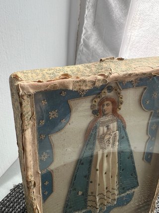 Diorama devocional Virgen María