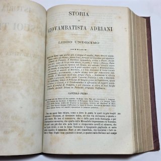 Libro Istoria de' suoi tempi Adriani (2 vol su 3)
