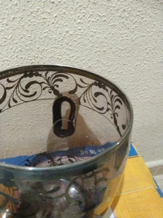 Cubitera cristal antigua mediados S.XX