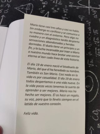 La alegría muda de Mario