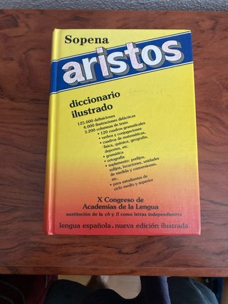 Diccionario aristos semi nuevo