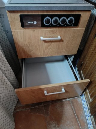 Placa vitrocerámica Fagor con mueble