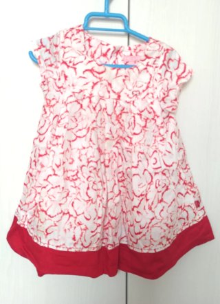 Lote 2 vestidos verano 12 meses