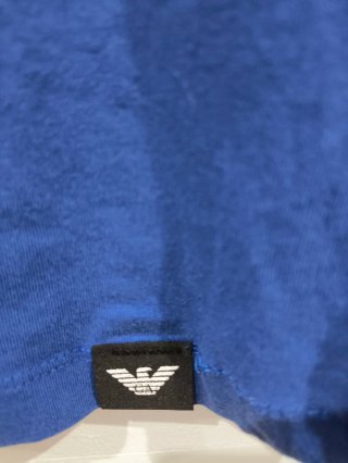 Maglietta Emporio Armani Blu Taglia L